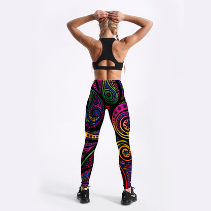 Gemusterte Damen-Leggings