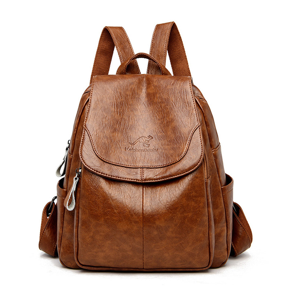 Damen Soft-Leder Rucksack