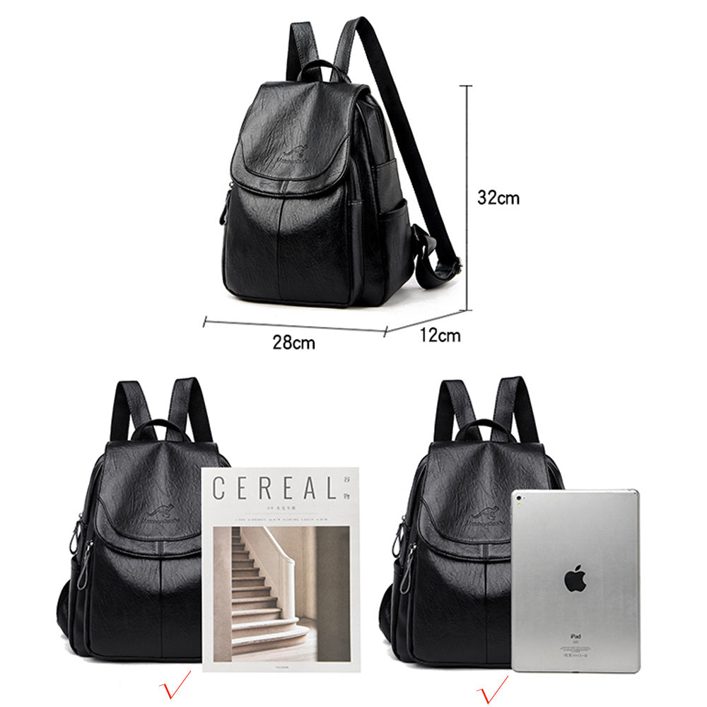 Damen Soft-Leder Rucksack