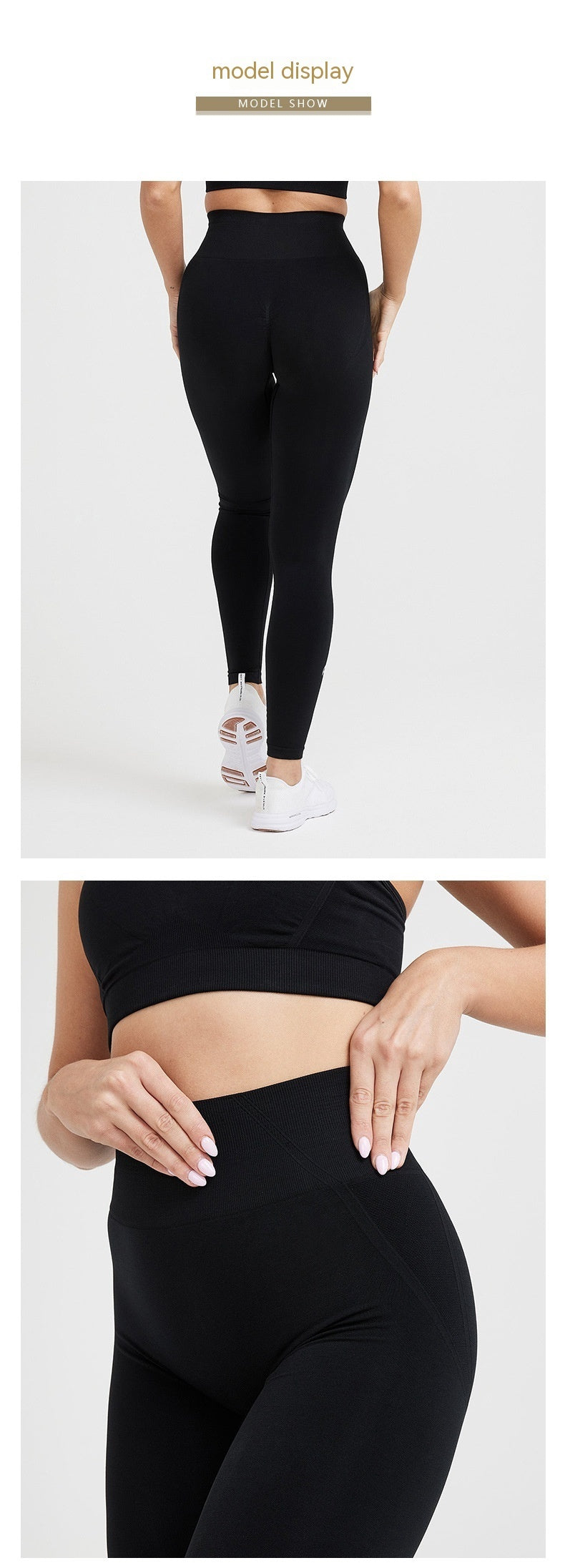 High Waist Yoga-Hose – Bauchformend & sportlich