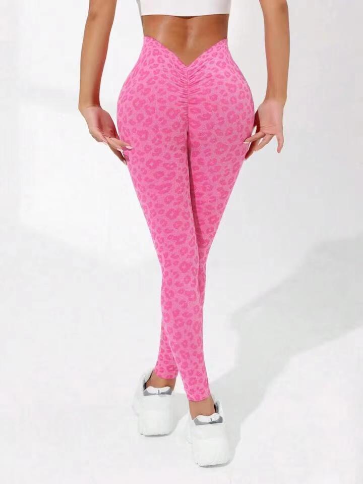 V-Waist Laufleggings mit Po-Lift