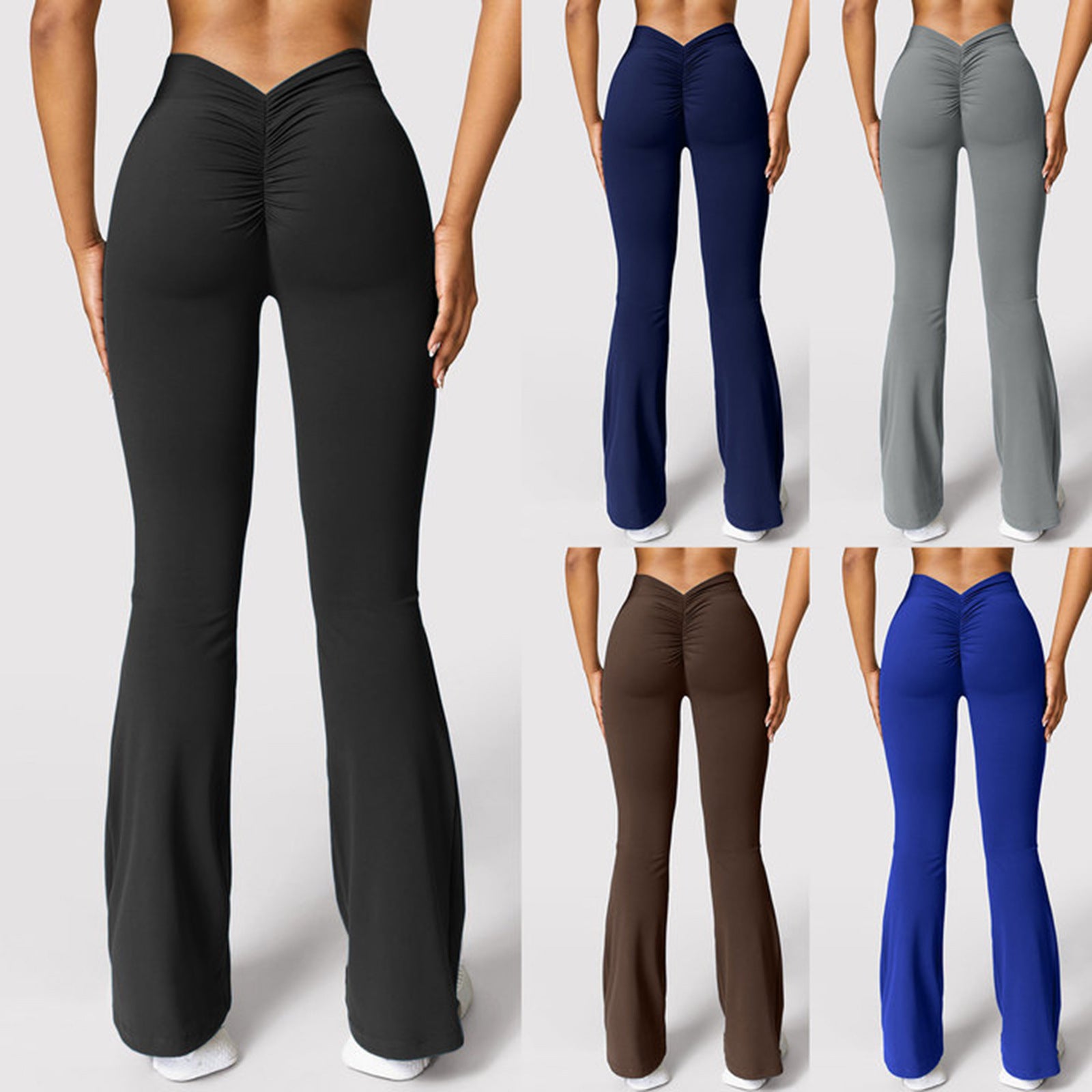 Figurformende Fitnesshose – Nude-Feel & Hüftlifting-Effekt