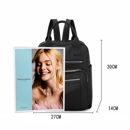 Schultertasche aus Oxford-Stoff