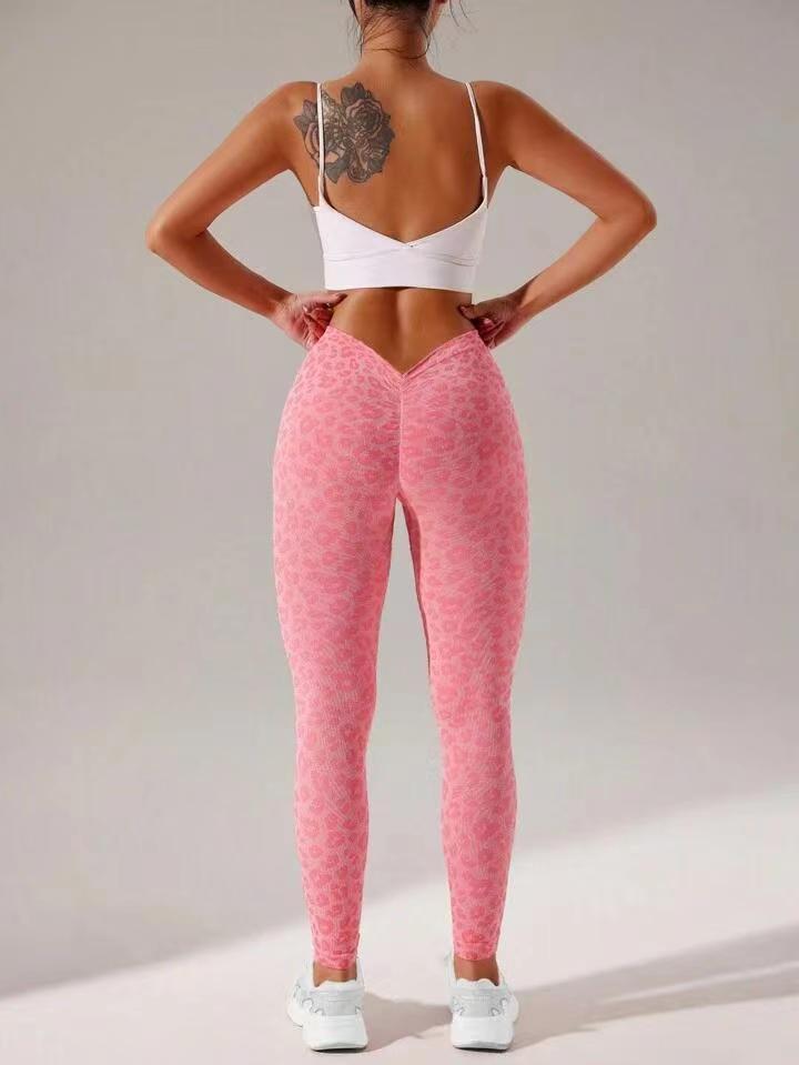 V-Waist Laufleggings mit Po-Lift