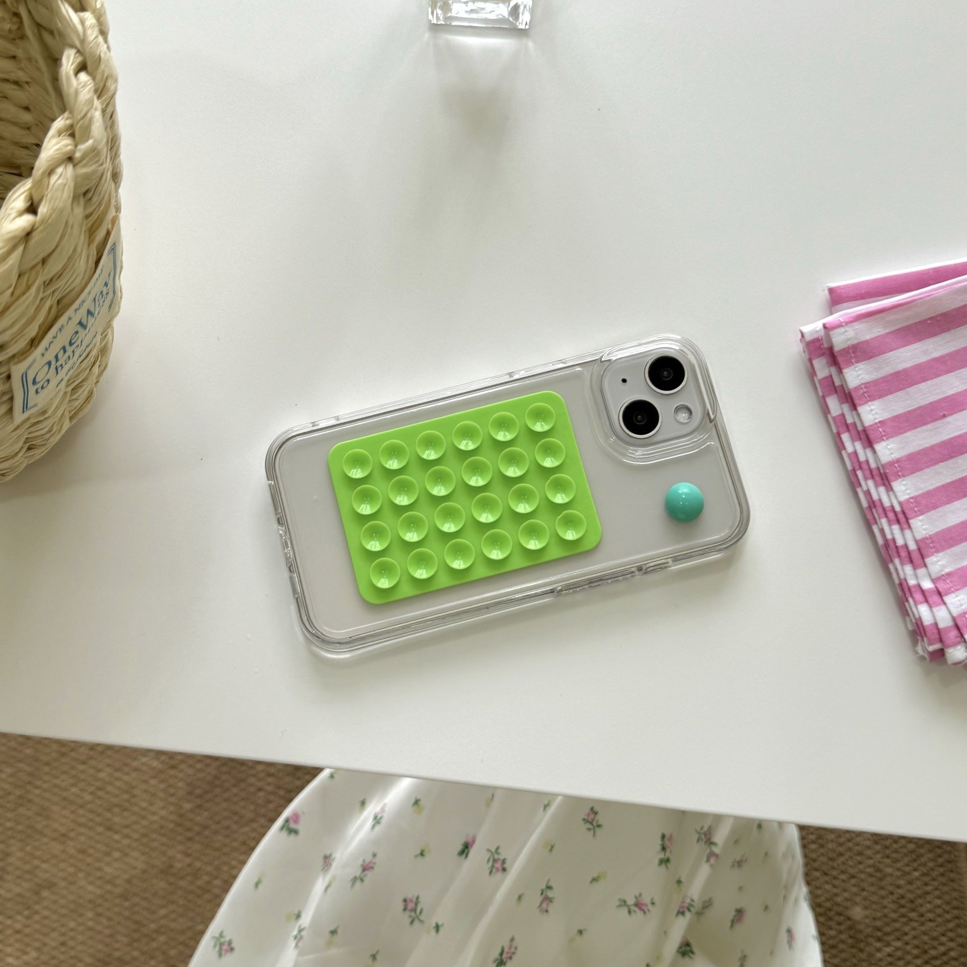 Minimalist Creative Stereo Sucker Phone Case