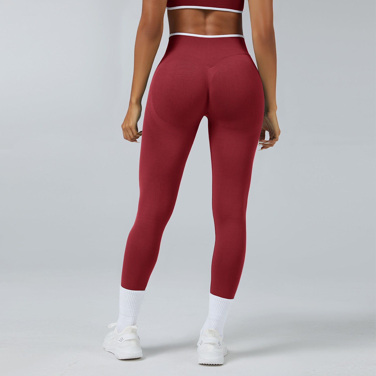 Seamless Knitted Sports Yoga Pants