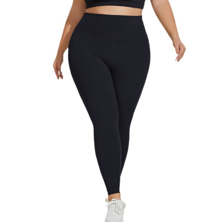 Plus Size Luftleicht & Formend – Yoga Leggings