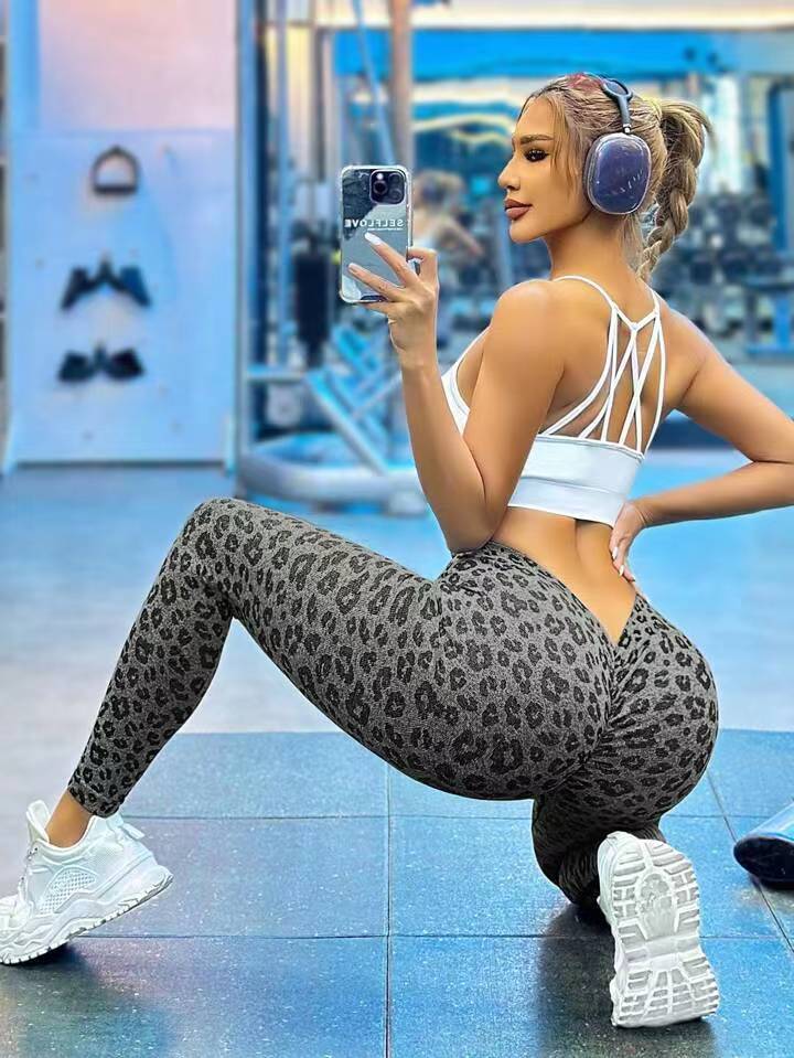 V-Waist Laufleggings mit Po-Lift