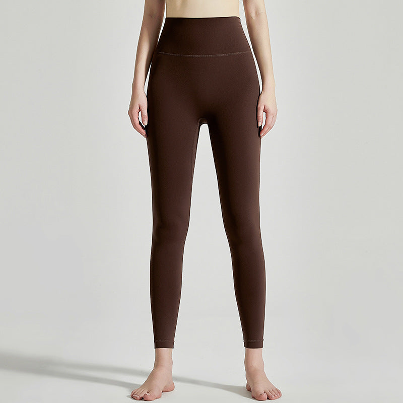 Nahtlose Yoga Pants mit Tasch
