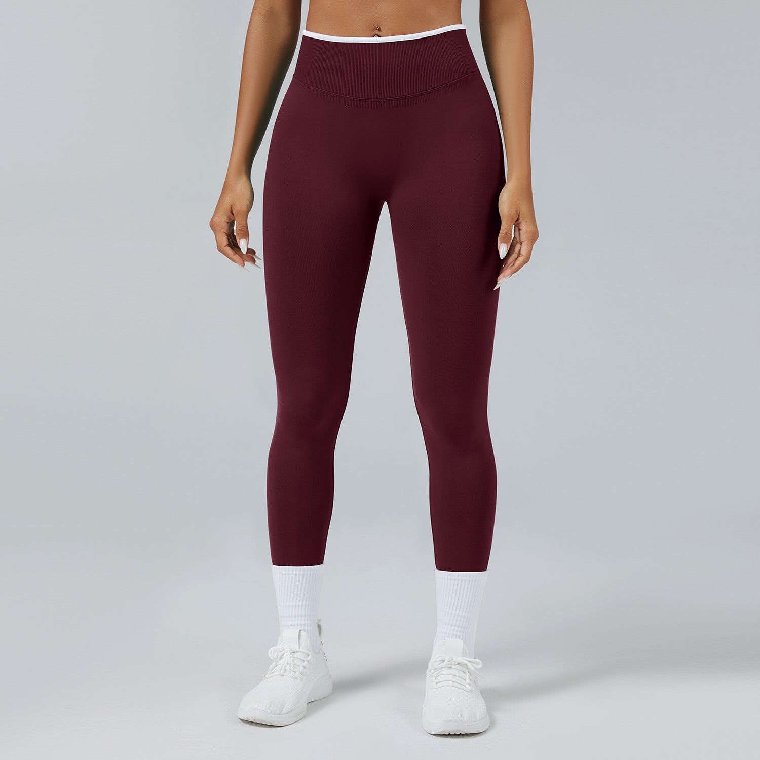 Seamless Knitted Sports Yoga Pants