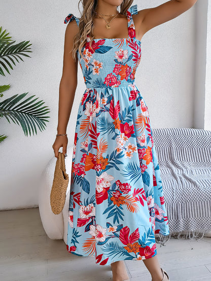 Trägerkleid Korsettstil Rückenfrei Strandkleid Urlaub Elegant Figurbetont